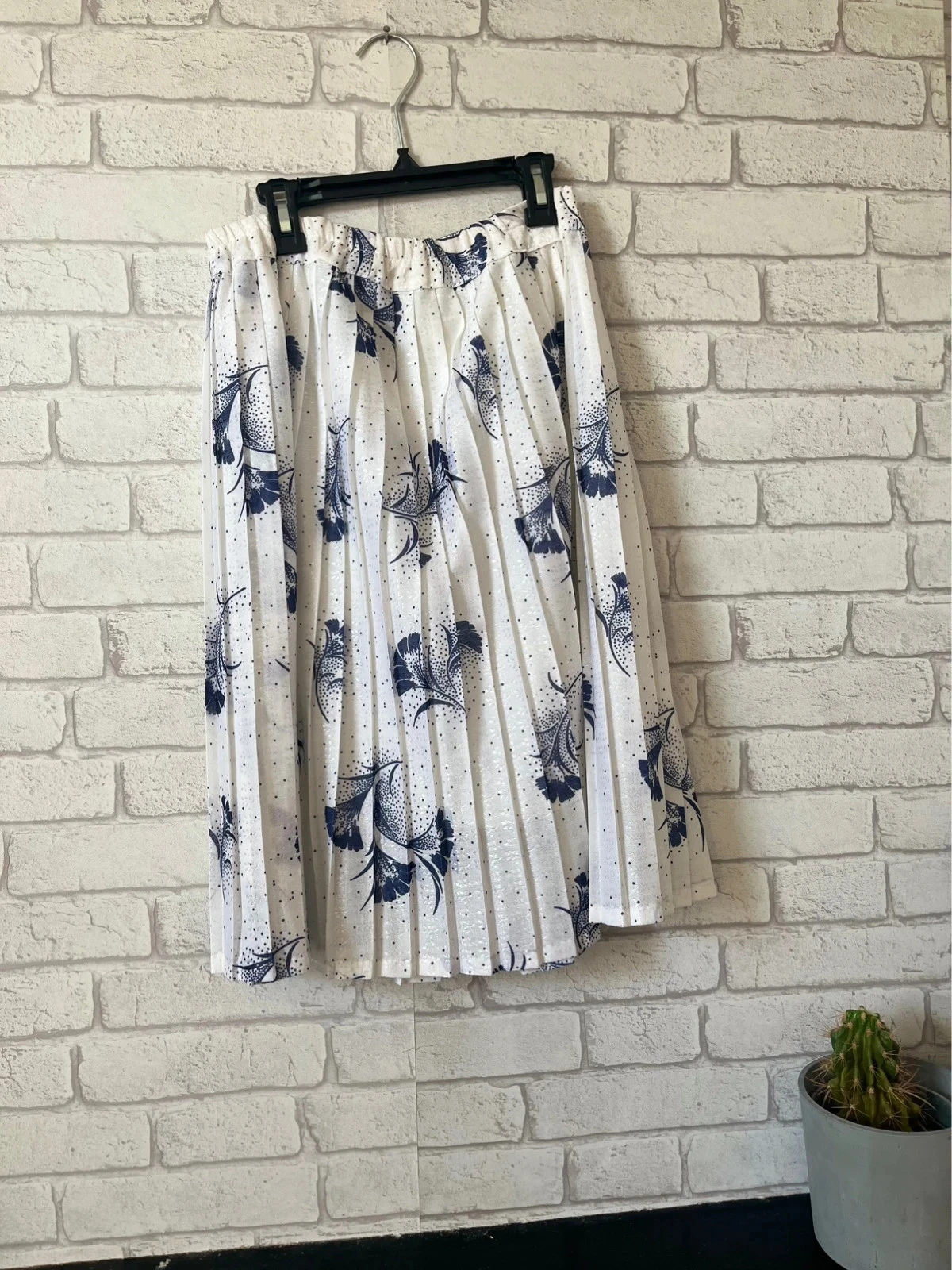 Prachtig 2-delig ensemble T36/38 – Blouse + stijlvolle vloeiende rok – photo 2